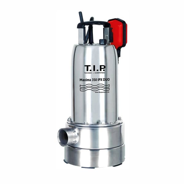 T.I.P. - Technische Industrie Produkte MAXIMA 350 I-PX DUO 30274 Dränkbar pump 20000 l/h 8 m