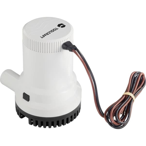 TOOLCRAFT TO-7159131 Lågspänningspump dränkbar 5678 l/h 12 V/DC
