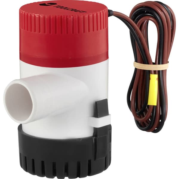 TOOLCRAFT TO-7159140 Lågspänningspump dränkbar 4164 l/h 12 V/DC