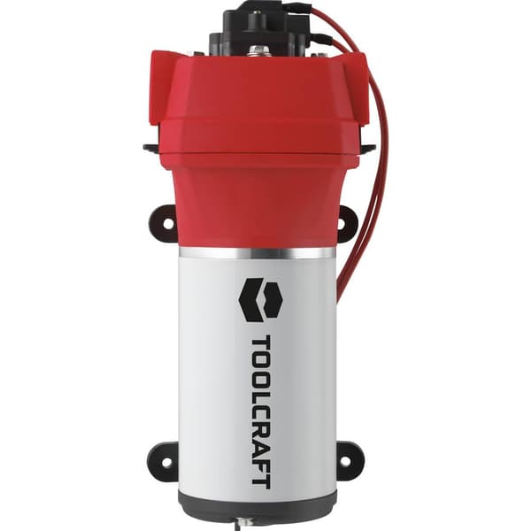 TOOLCRAFT TO-7159158 Lågspännings-tryckvattenpump 1020 l/h 12 V/DC