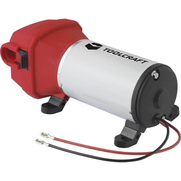 TOOLCRAFT TO-7159158 Lågspännings-tryckvattenpump 1020 l/h 12 V/DC