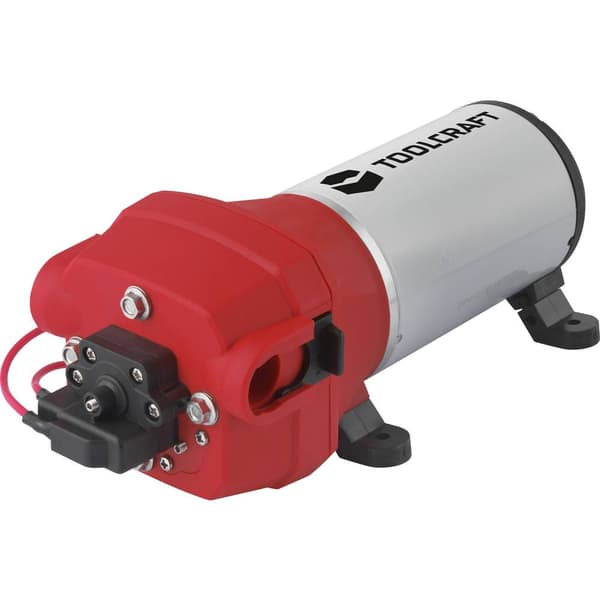 TOOLCRAFT TO-7159158 Lågspännings-tryckvattenpump 1020 l/h 12 V/DC