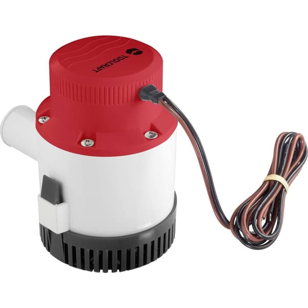 TOOLCRAFT TO-7159134 Lågspänningspump dränkbar 13249 l/h 12 V/DC