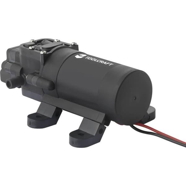 TOOLCRAFT TO-7159155 Lågspännings-tryckvattenpump 258 l/h 12 V/DC