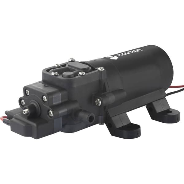 TOOLCRAFT TO-7159155 Lågspännings-tryckvattenpump 258 l/h 12 V/DC