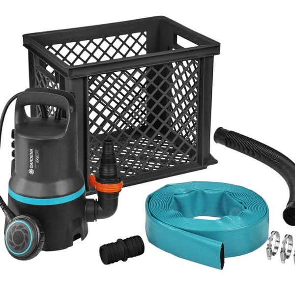 GARDENA GARDENA Hochwasser-Set 9000 09041-20 Smutsvattenpump dränkbar 9000 l/h