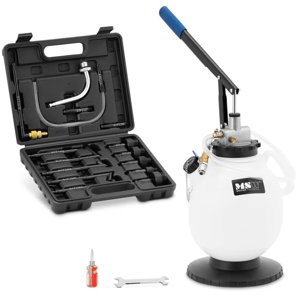 MSW Oljepåfyllning - 7,5 L - 13 Adapter