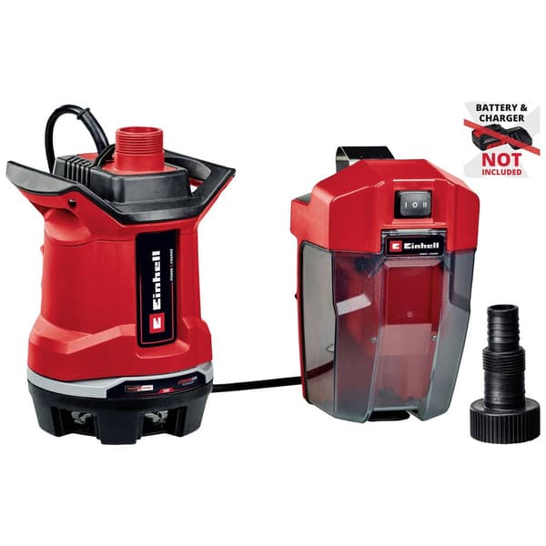 Einhell GE-DP 18/25 Li - Solo Power X-Change 4181580 Smutsvattenpump dränkbar flerstegs 7500 l/h 5 m