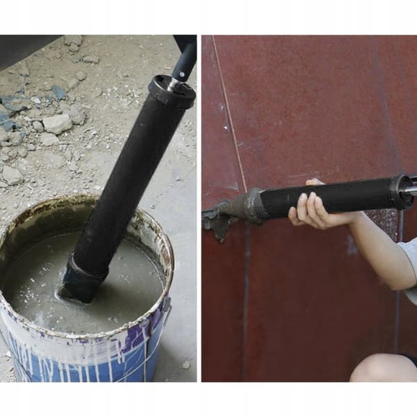 Injekteringspistol för Cement, Handpump - Svart