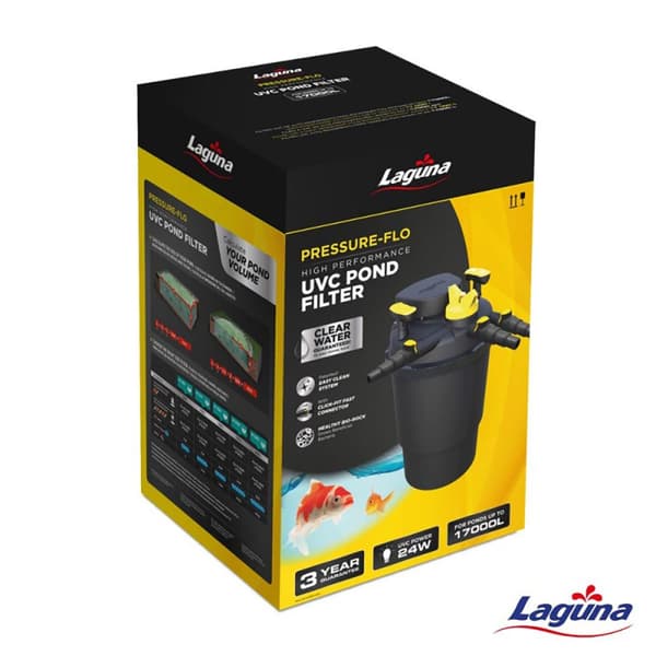 Laguna Dam Filter Pressure Flo 17000 Uvc