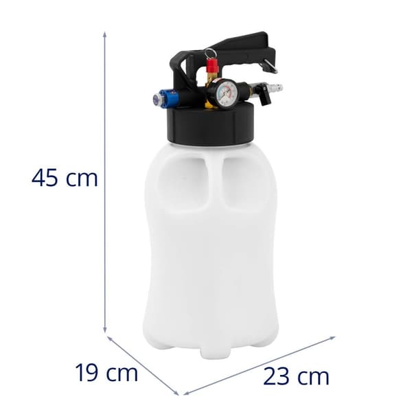 MSW - Oljepåfyllare - 6 l - 8 adaptrar