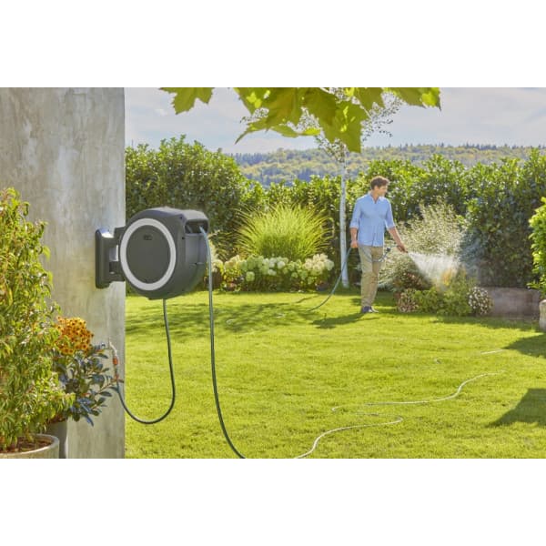 Gardena PowerRoll XXL seinäletkukela, 40 m, valkoinen