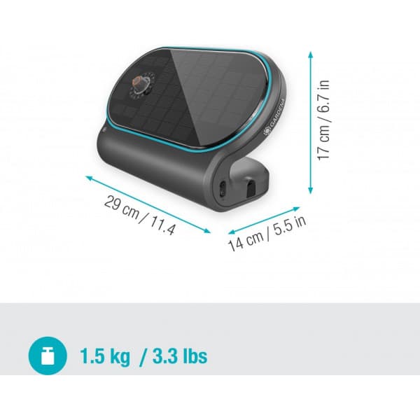 Gardena AquaBloom L automatiskt bevattningssystem med solenergi