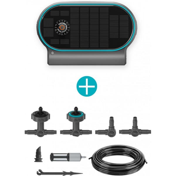 Gardena AquaBloom L automatiskt bevattningssystem med solenergi