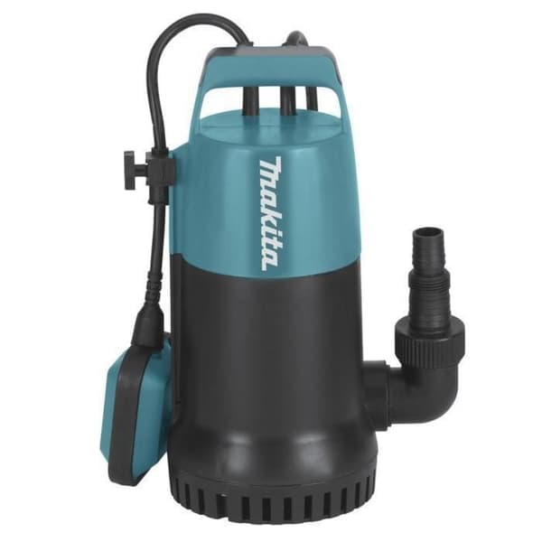 MAKITA PUHDASVESIPUMPPU KELLUKULLA 800W 220 l/min PF0800 musta, Sininen