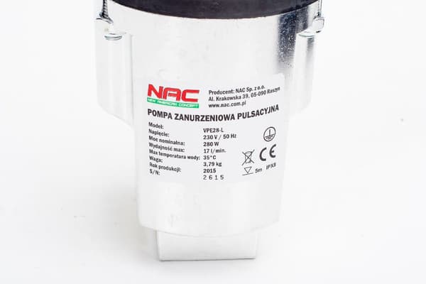 NAC-kalvopumppu 280W VPE28-L
