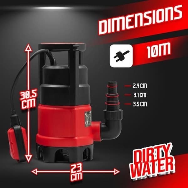 Källare vakuumpump 550W