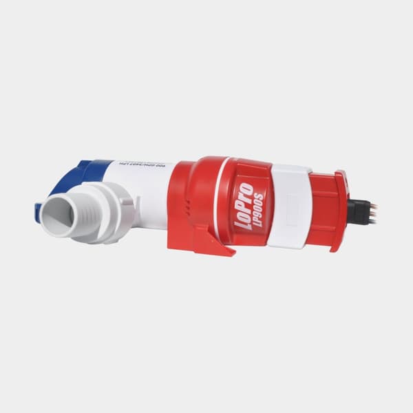 Dränkbar elektrisk länspump Rule LoPro 900S GPH (56.7 liter / minut), 12 V, automatisk driftstart, med nivåvakt