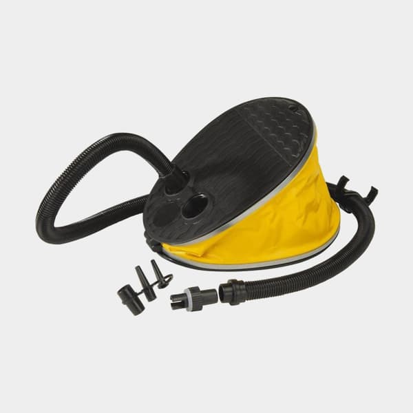 Fotpump Black Island + flexibel slang