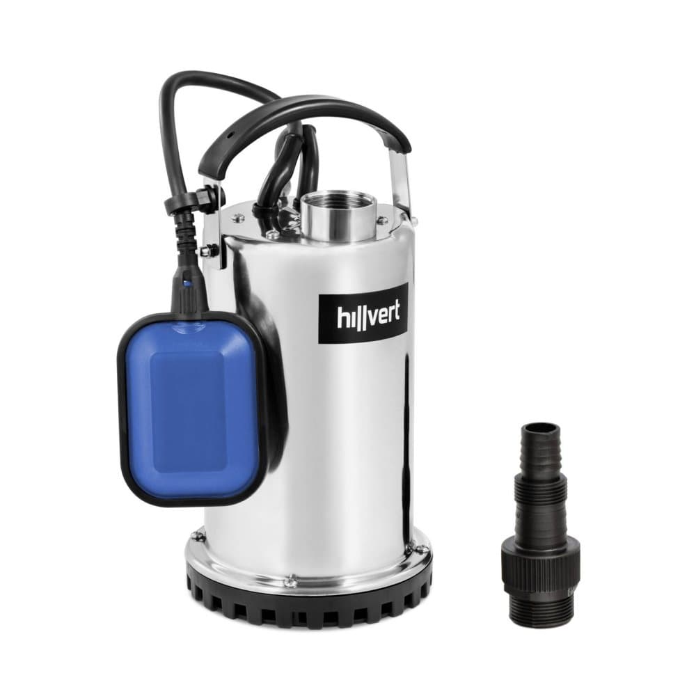 Hillvert Dränkbar pump - 7,5 m³/h - 7 m - 400 W - flottörbrytare