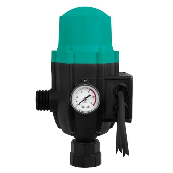 VONROC Hydroforpump Automatisk 800W – Självsugande Pump 3300L/h, Tryckvakt & Torrkörningsskydd, För Trädgård & Hushåll