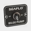 Miniatyrbild 1 av 3: Manöverpanel för elektrisk länspump SEAFLO 2-Way Switch Panel, 12/24V, utan säkring