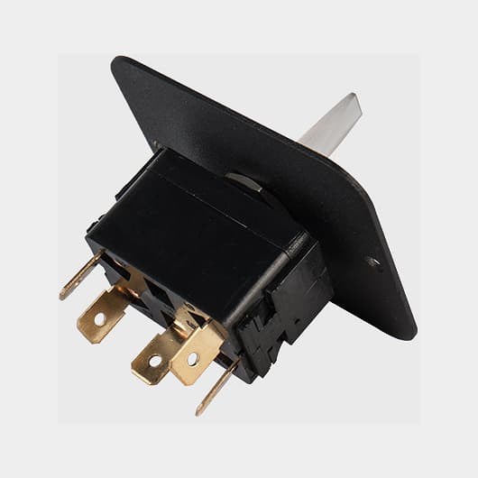Manöverpanel för elektrisk länspump SEAFLO 3-Way Switch Panel, aluminium, 12/24V, utan säkring