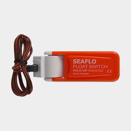 Nivåvakt till elektrisk länspump SEAFLO 01, 12/24V, 20/10 A
