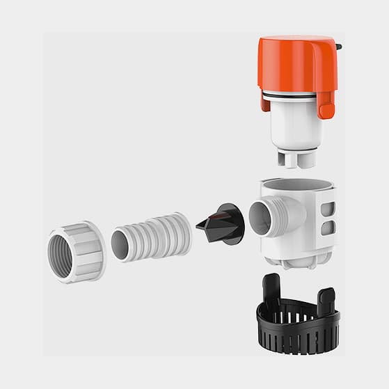 Dränkbar elektrisk länspump SEAFLO 13B-1100 GPH (69 liter / minut), 12V, automatisk driftstart, utan nivåvakt