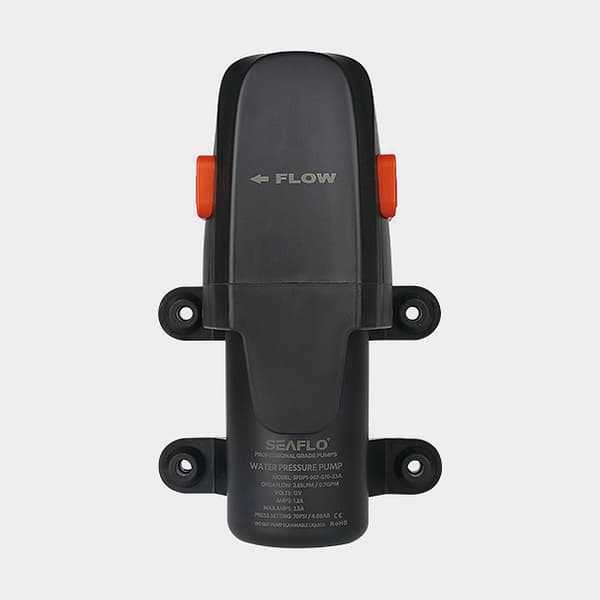 Elektrisk pentrypump SEAFLO 23A, 12 V, 5.6 l/min, 2.8 bar, 3/8" (10 mm) slang
