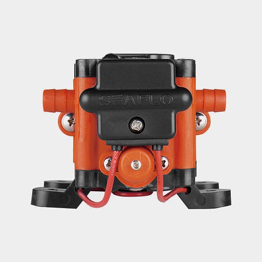 Elektrisk pentrypump SEAFLO 22, 12 V, 5.0 l/min, 4.1 bar, 3/8" (10 mm) slang