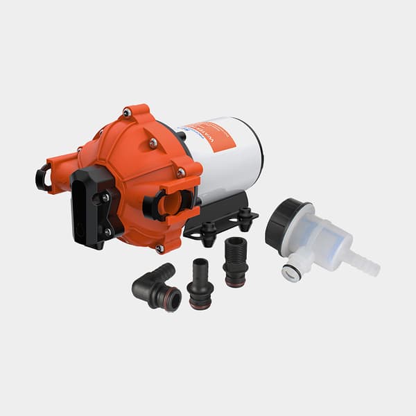 Elektrisk pentrypump SEAFLO 52, 12 V, 18.9 l/min, 4.1 bar, 3/4" (19 mm) slang