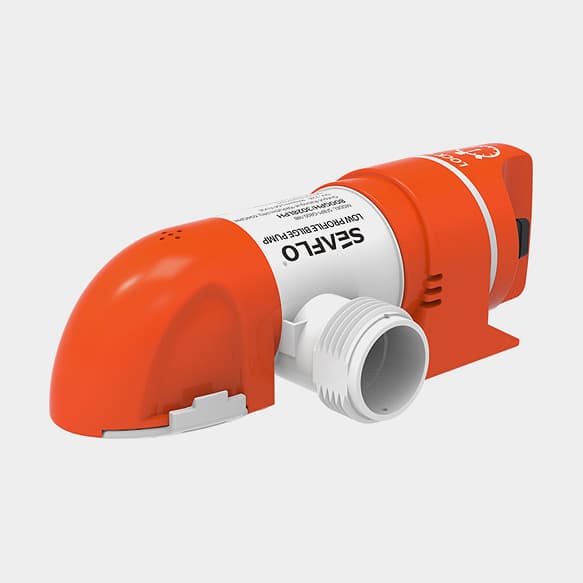 Dränkbar elektrisk länspump SEAFLO 14B-800 GPH (50 liter / minut), 24V, automatisk driftstart, utan nivåvakt