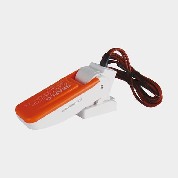 Dränkbar elektrisk länspump SEAFLO 01-1100 GPH (69 liter / minut), 12V, automatisk driftstart, med nivåvakt