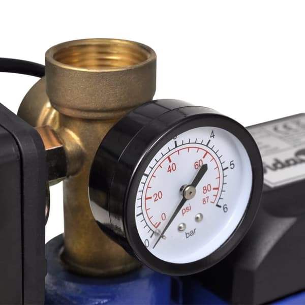 Vesipumppu Mittarilla 1300 W 5100 L/t Sininen -  Kastelu-, sadetin- & apupumput