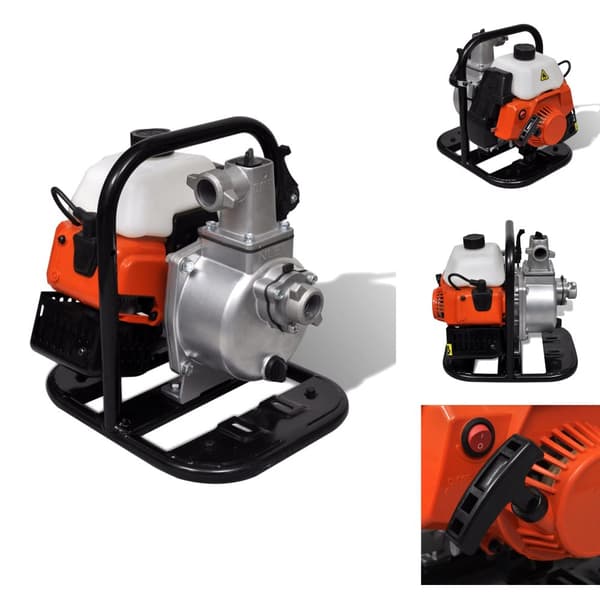 Vandings-, sprinkler- & forstærkerpumper - Living benzindrevet vandpumpe 2-takts 1,2 kW 0,95 l