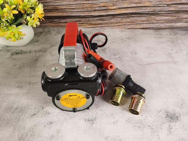 Elektrisk Dieselöverföringspump, 12V Växelpump, Effektiv Bränslehantering,12V, EU