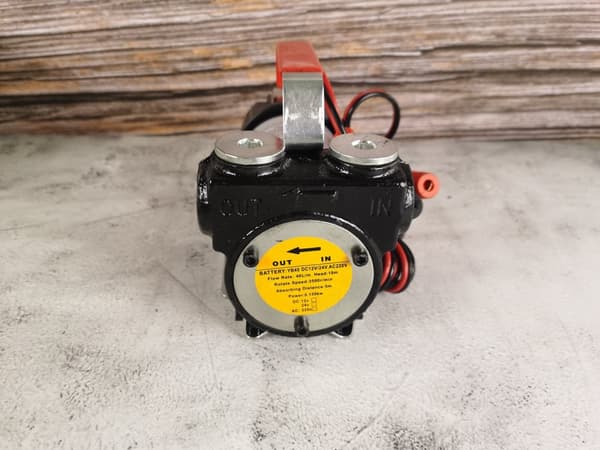 Elektrisk Dieselöverföringspump, 12V Växelpump, Effektiv Bränslehantering,12V, EU