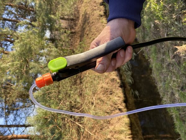 Teleskoplanse i rustfrit stål 4,2 m