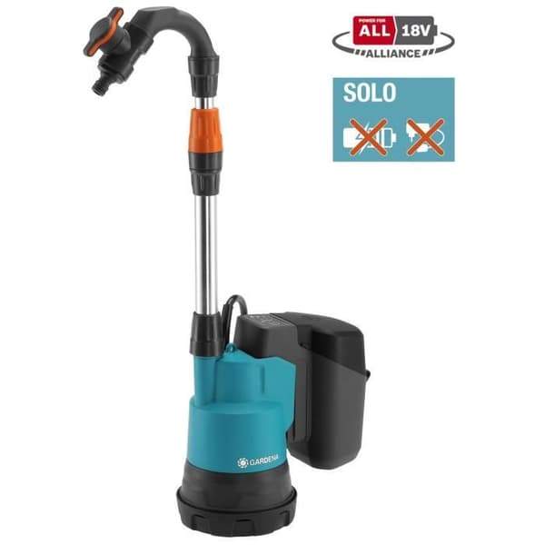 GARDENA Regnvattenpump 2000/2 18V P4A utan batteri