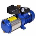 Miniatyrbild 1 av 2: Jetpump med tryckmätare 1300 W 5100 L/tim blå