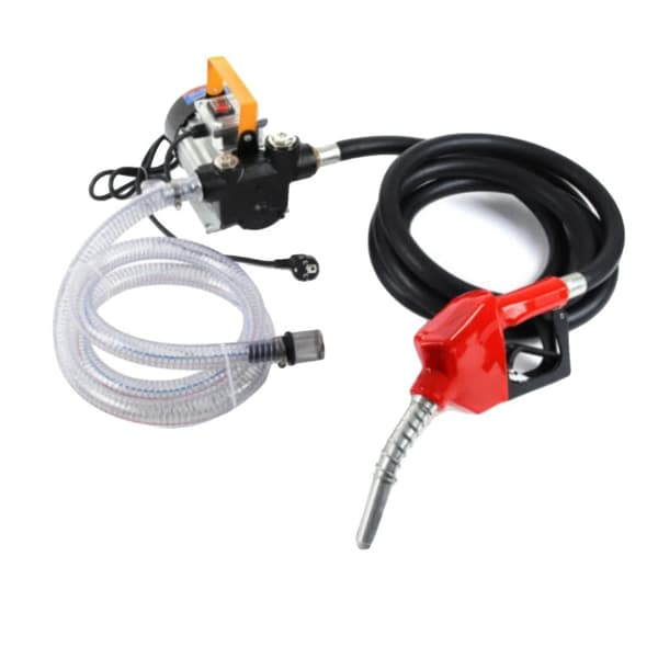 Itseimevä dieselpumppu, 550 W teho, 60 l/min virtausnopeus,Punainen, 230V, EU