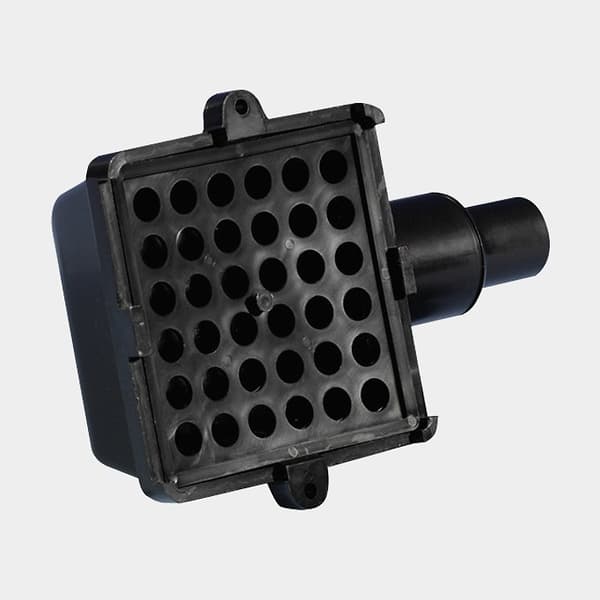 Sil med backventil till länspump Whale Side Entry Strainer, passar 25 mm (1") slang / 38 mm (1 1/2") slang, plast