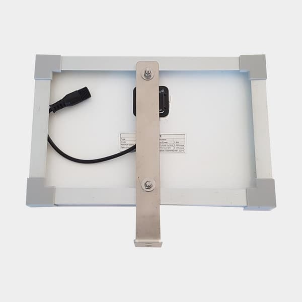 Monteringskonsol för solcell till länspump GLB Nordica SL35MK, syrafast stål, 75 x 49 mm