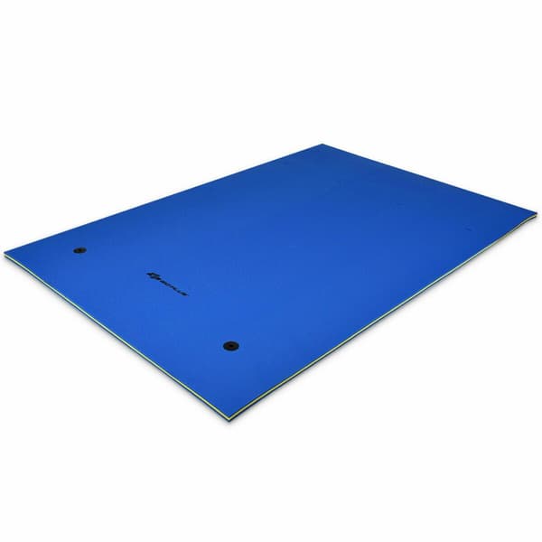 Flydende vandpude, 9'x6'x1.5", Blå