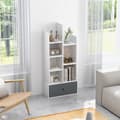 Pikkukuva 6 / 8: Kirjahylly, 21x9.5x47 tuumaa, Valkoinen
