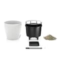 Miniatyrbillede 3 af 3: Kruka - LECHUZA - CLASSICO Premium 21 LS - Blank vit - Automatisk vattning - Inomhus/utomhus