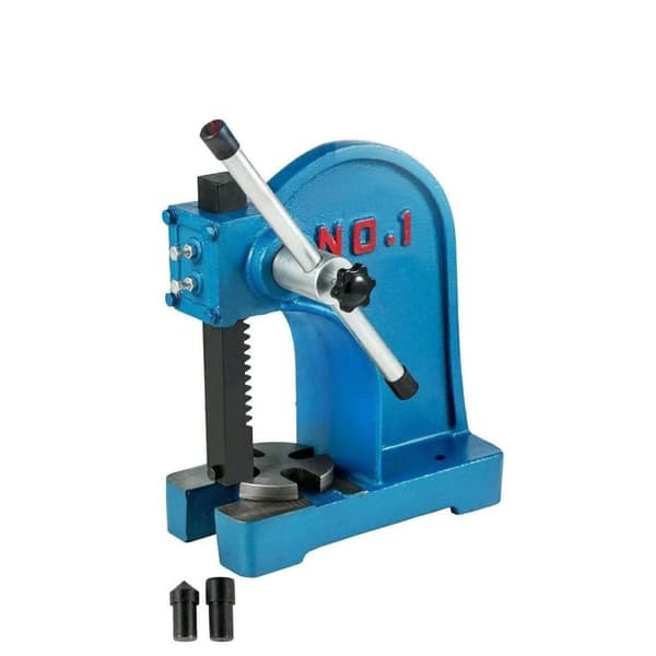 1 ton kraftfull manuell arbor press,med justerbar halkfri spak,lätt att använda