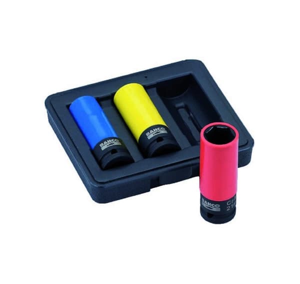 Deep impact socket set 17/19/21mm 1/2"