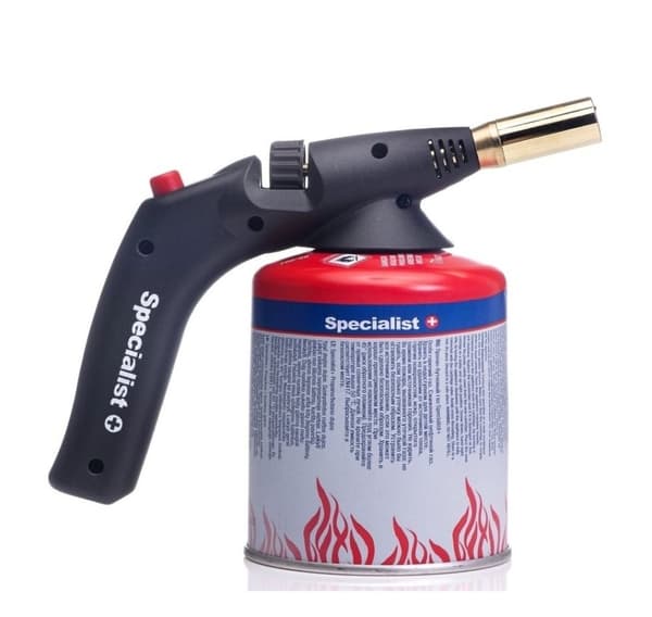 Specialist gasbrännare + cylinder 450g